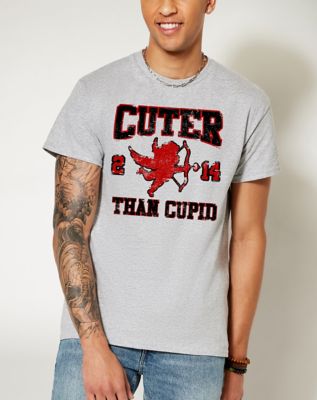 Plus Oversized Cupid Short Sleeved Sweatshirt