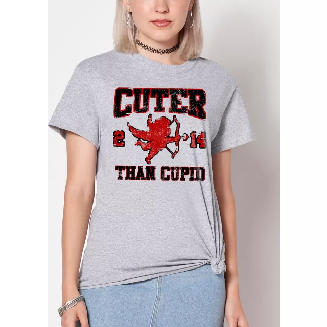 Cuter Than Cupid T Shirt at Spencer's