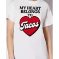 My Heart Belongs to Tacos T Shirt at Spencer's