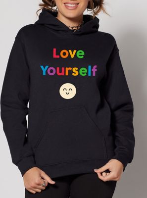 Love Yourself Hoodie - Coyote Alert