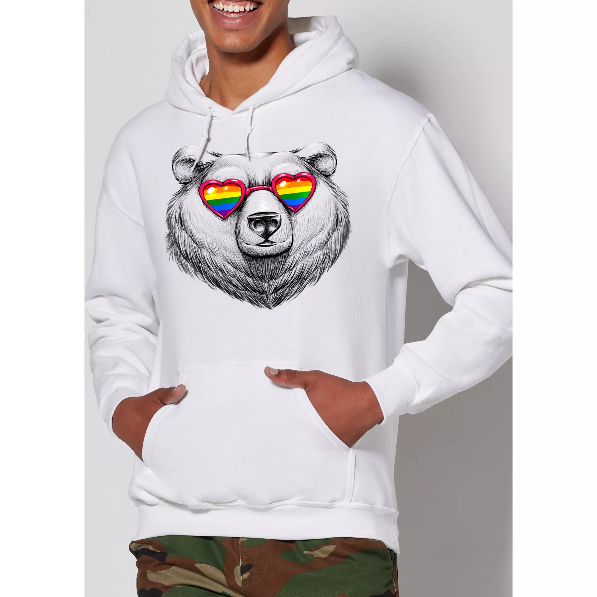 Bear Pride T Hoodie