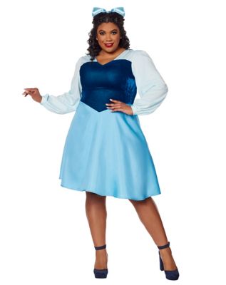 Adult Ariel Blue Dress Costume - Disney Princess - Spencer's