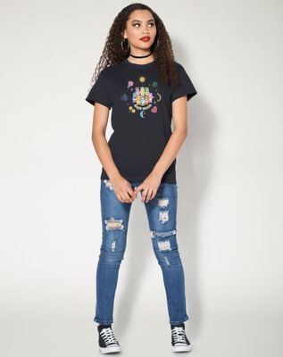 Black Care Bears Icon T Shirt