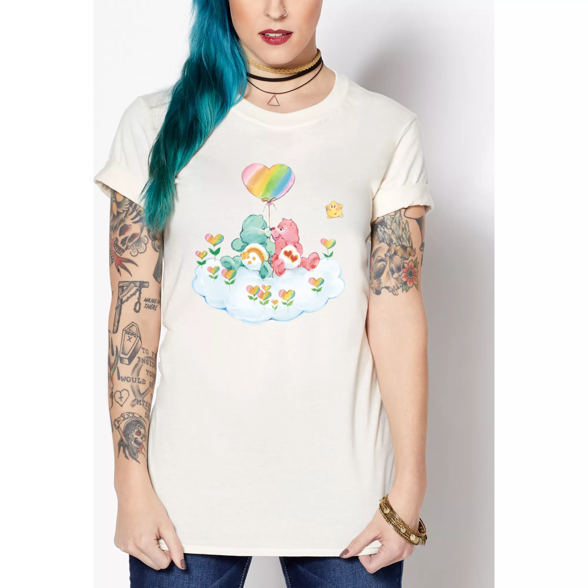 Nose Kiss Care Bears T Shirt at Spencer's