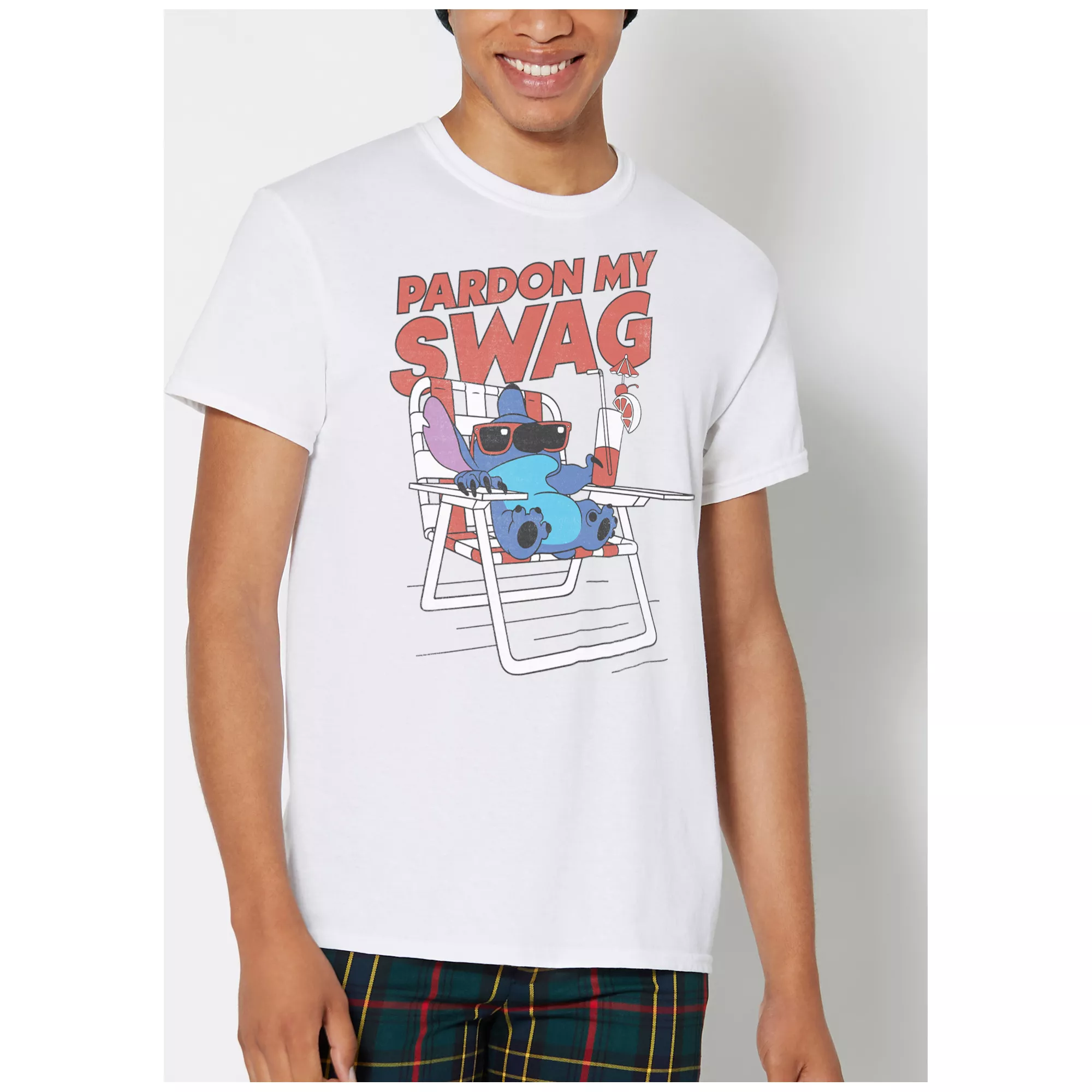 Pardon My Swag Stitch T Shirt - Lilo & Stitch at Spencer's