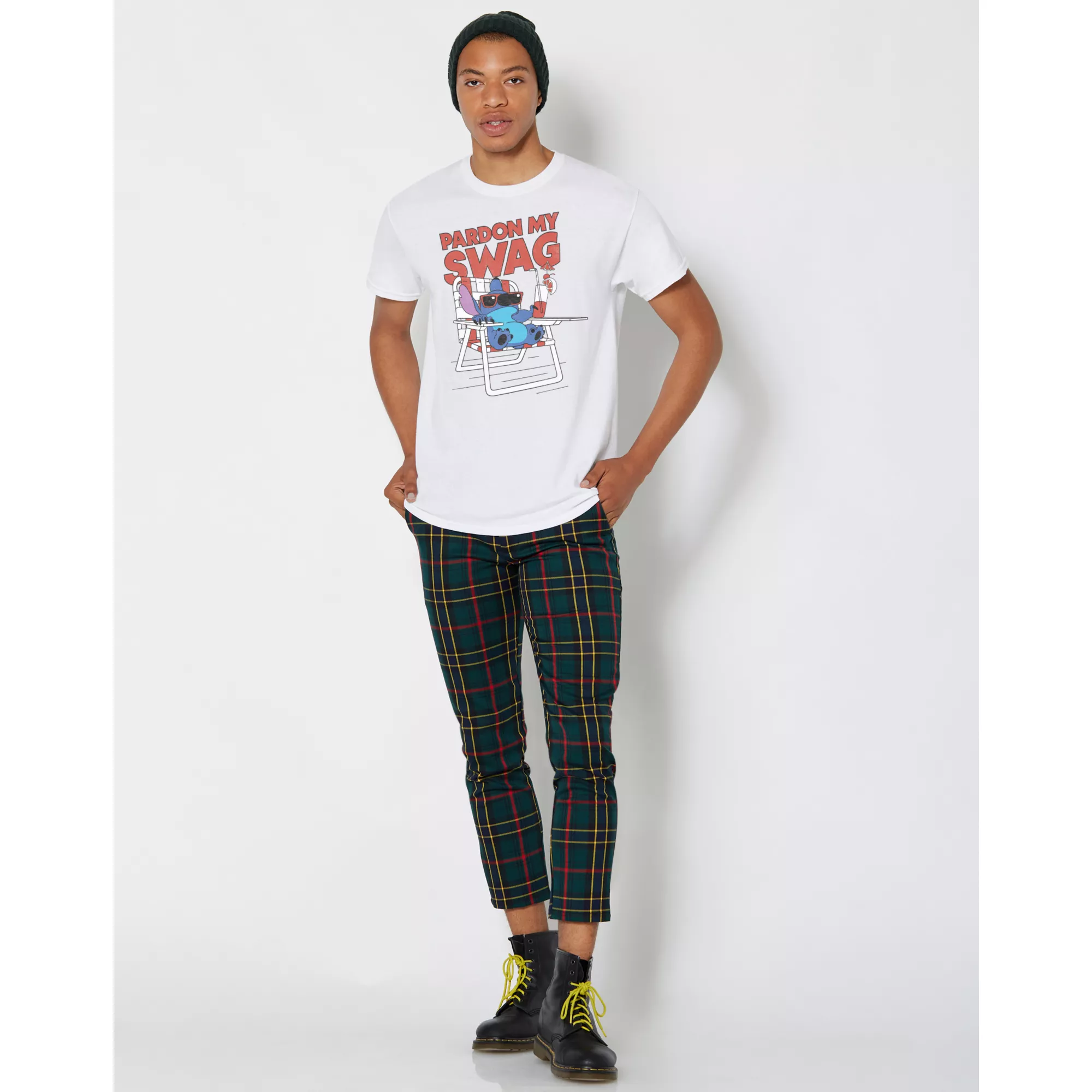 Pardon My Swag Stitch T Shirt - Lilo & Stitch at Spencer's