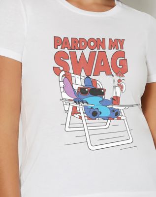 Pardon My Swag Stitch T Shirt - Lilo & Stitch