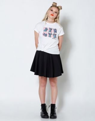 Pink Stitch Poses T Shirt - Lilo & Stitch