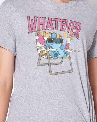 Whatever Stitch T Shirt - Lilo & Stitch