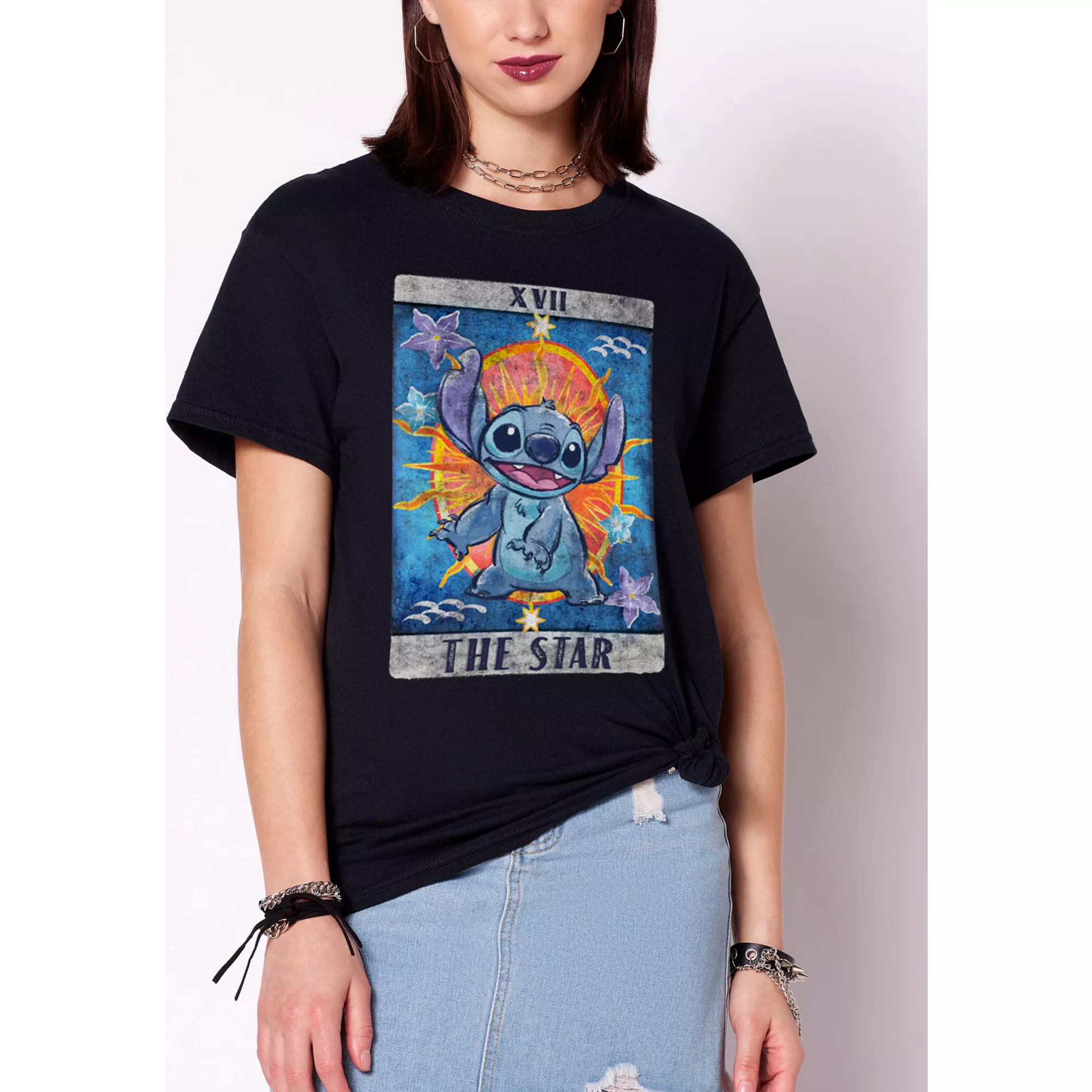 Stitch Tarot T Shirt - Lilo & Stitch at Spencer's