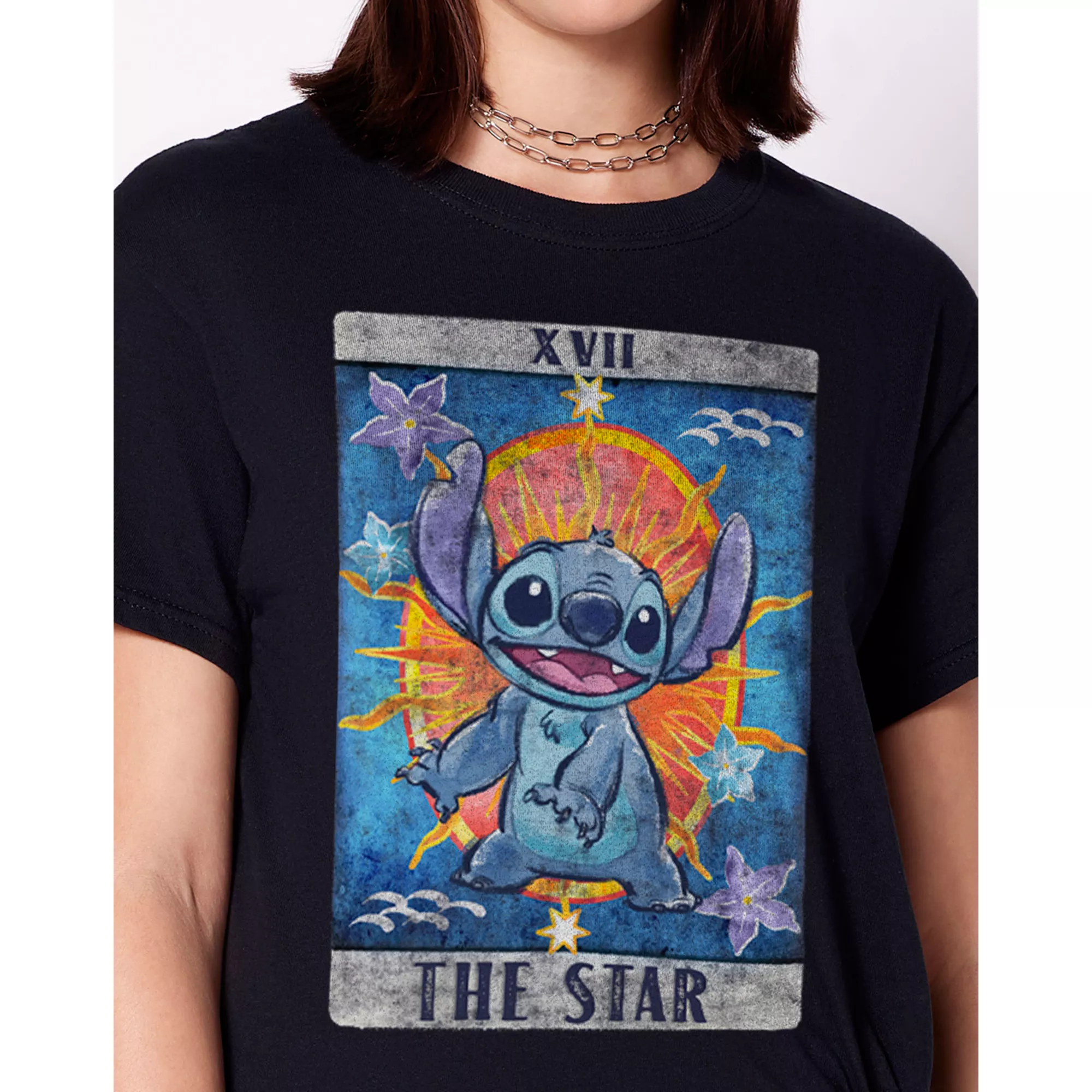 Stitch Tarot T Shirt - Lilo & Stitch at Spencer's