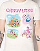 Candy Land Characters T Shirt