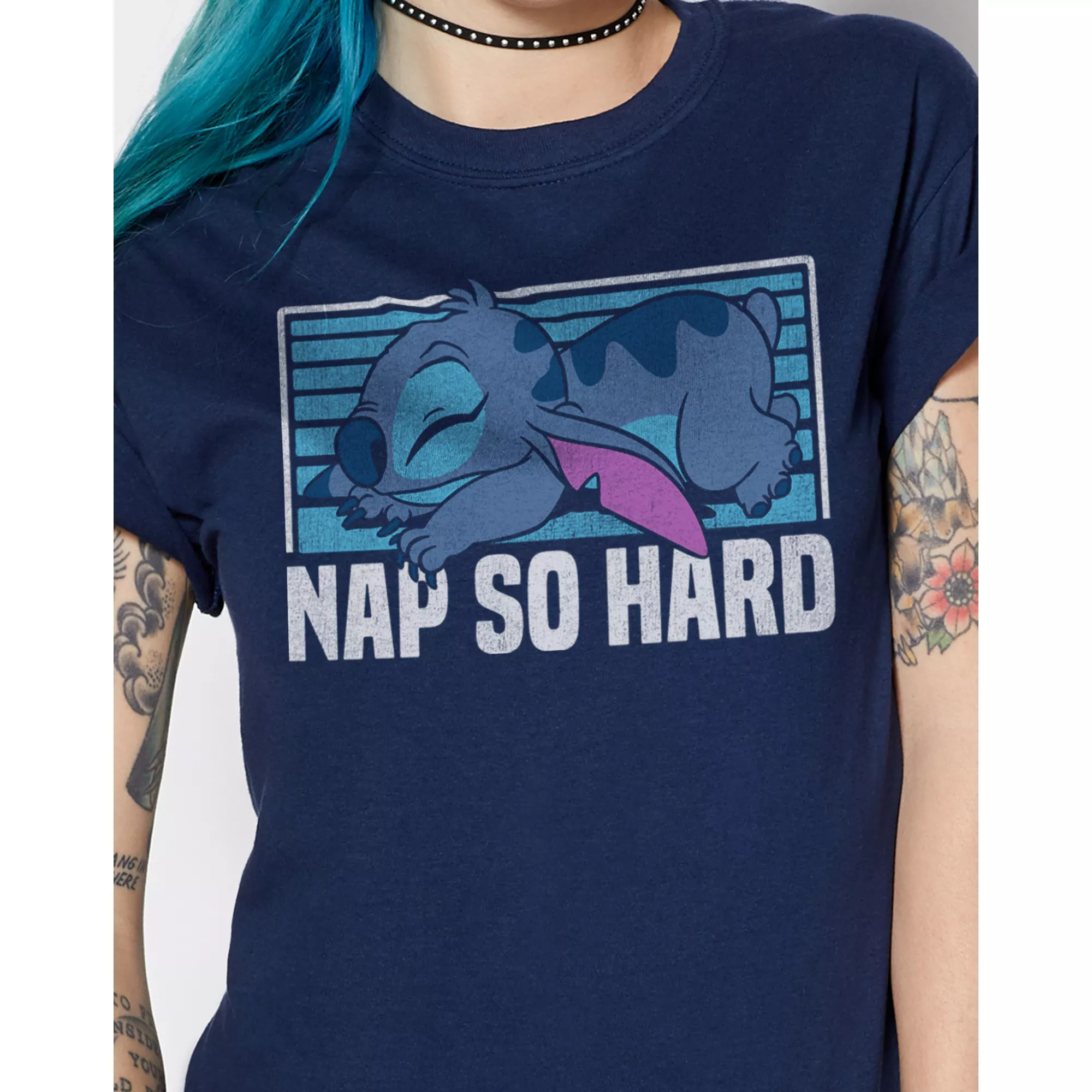Stitch Nap So Hard T Shirt - Lilo & Stitch at Spencer's