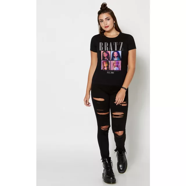 Bratz Quad Tiles T Shirt at Spencer's