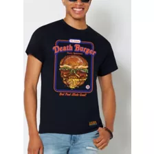 Death Burger T Shirt - Steven Rhodes at Spencer's