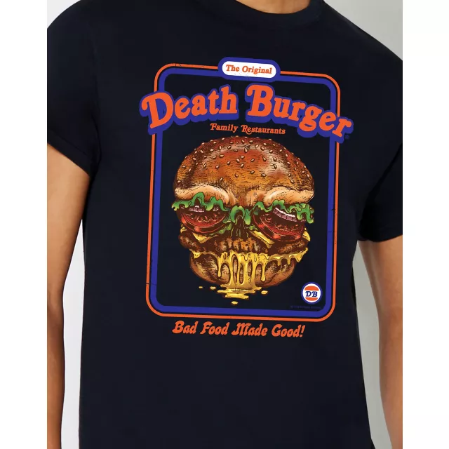 Death Burger T Shirt - Steven Rhodes at Spencer's