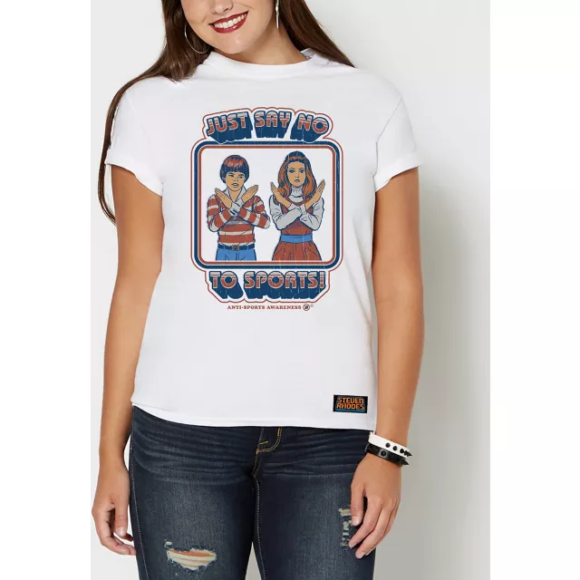 Say No to Sports T Shirt - Steven Rhodes at Spencer's