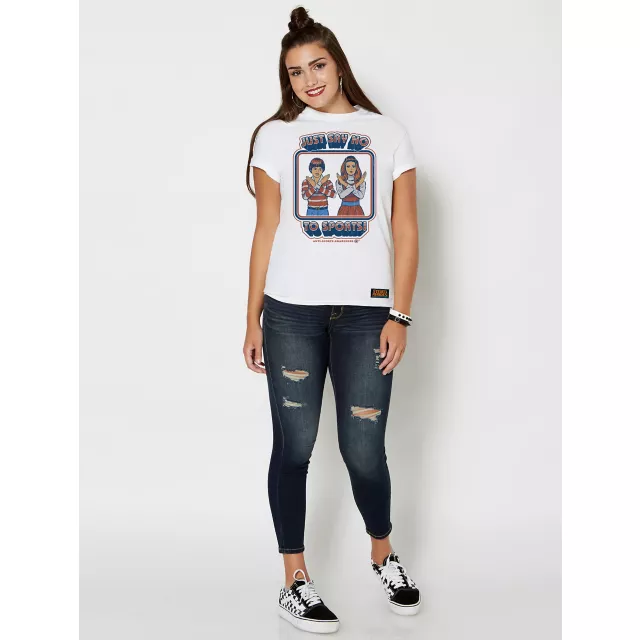 Say No to Sports T Shirt - Steven Rhodes at Spencer's