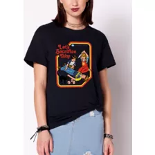 Black Let's Sacrifice Toby T Shirt - Steven Rhodes at Spencer's