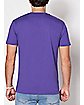 Purple Don't Talk to Strangers T Shirt - Steven Rhodes