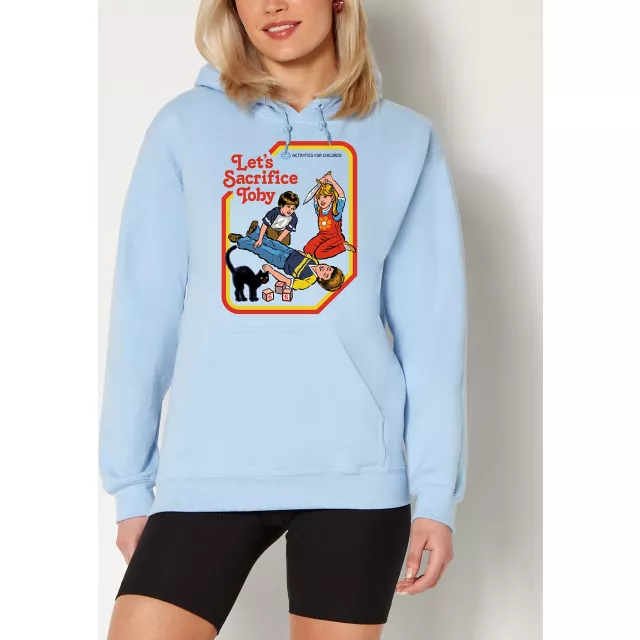 Let's Sacrifice Toby Hoodie - Steven Rhodes at Spencer's