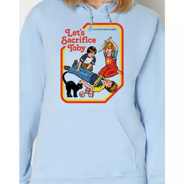 Let's Sacrifice Toby Hoodie - Steven Rhodes at Spencer's