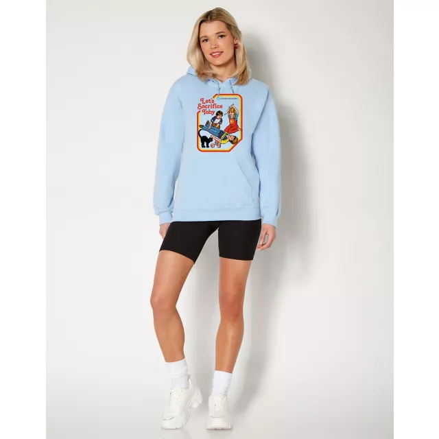 Let's Sacrifice Toby Hoodie - Steven Rhodes at Spencer's
