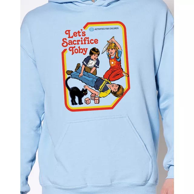 Let's Sacrifice Toby Hoodie - Steven Rhodes at Spencer's