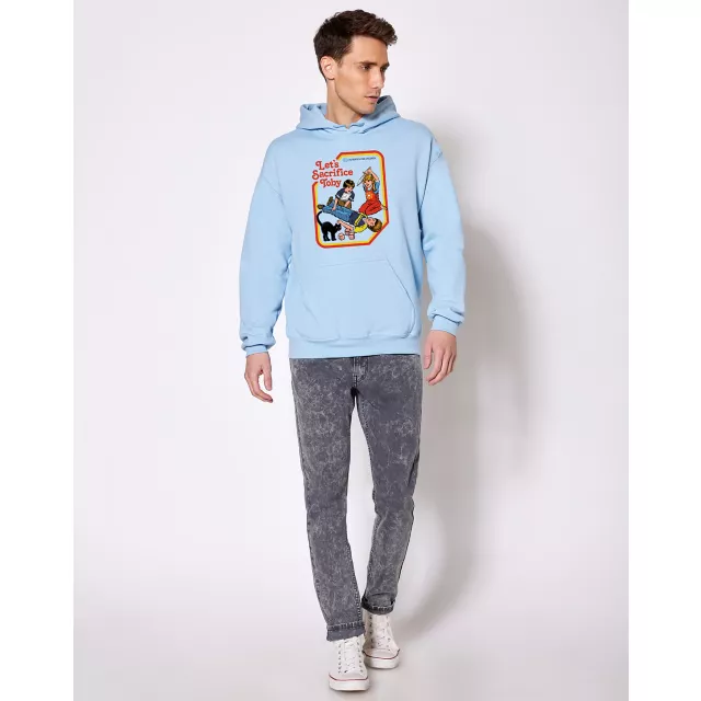 Let's Sacrifice Toby Hoodie - Steven Rhodes at Spencer's