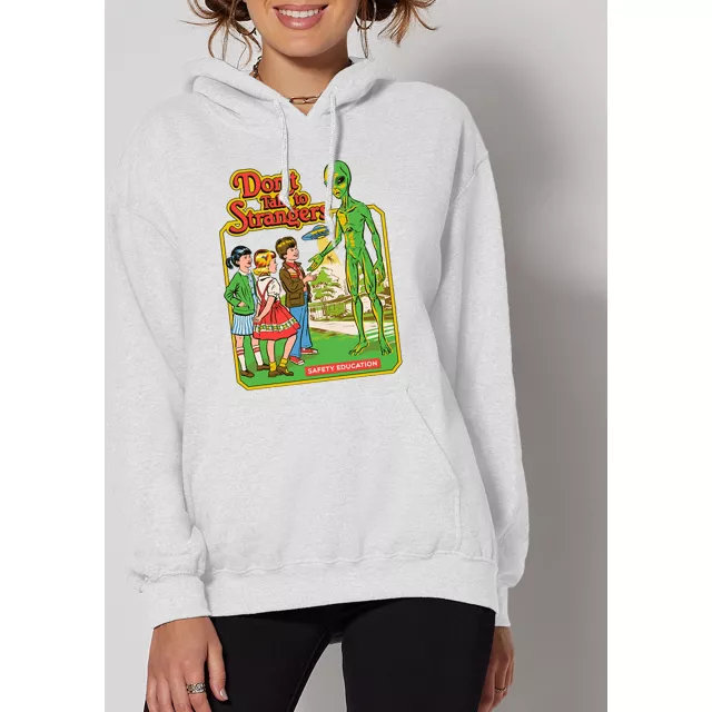 Don't Talk to Strangers Hoodie - Steven Rhodes at Spencer's