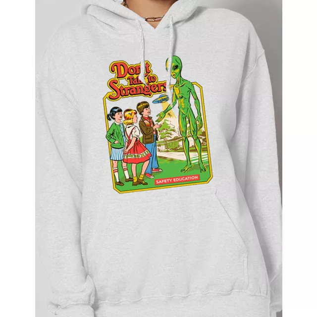 Don't Talk to Strangers Hoodie - Steven Rhodes at Spencer's