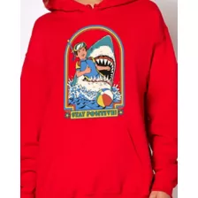 Stay Positive Hoodie - Steven Rhodes at Spencer's