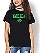 Beer Shamrock T Shirt