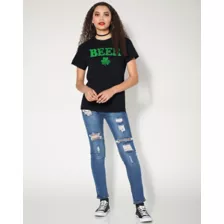Beer Shamrock T Shirt at Spencer's