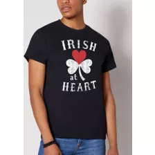 Irish at Heart Shamrock T Shirt at Spencer's