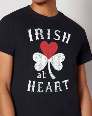 Irish at Heart Shamrock T Shirt