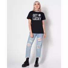 Get Lucky Shamrock T Shirt at Spencer's