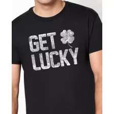 Get Lucky Shamrock T Shirt at Spencer's