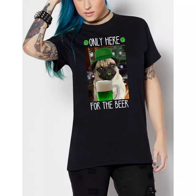 Only Here for the Beer T Shirt at Spencer's