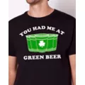 You Had Me at Green Beer T Shirt at Spencer's
