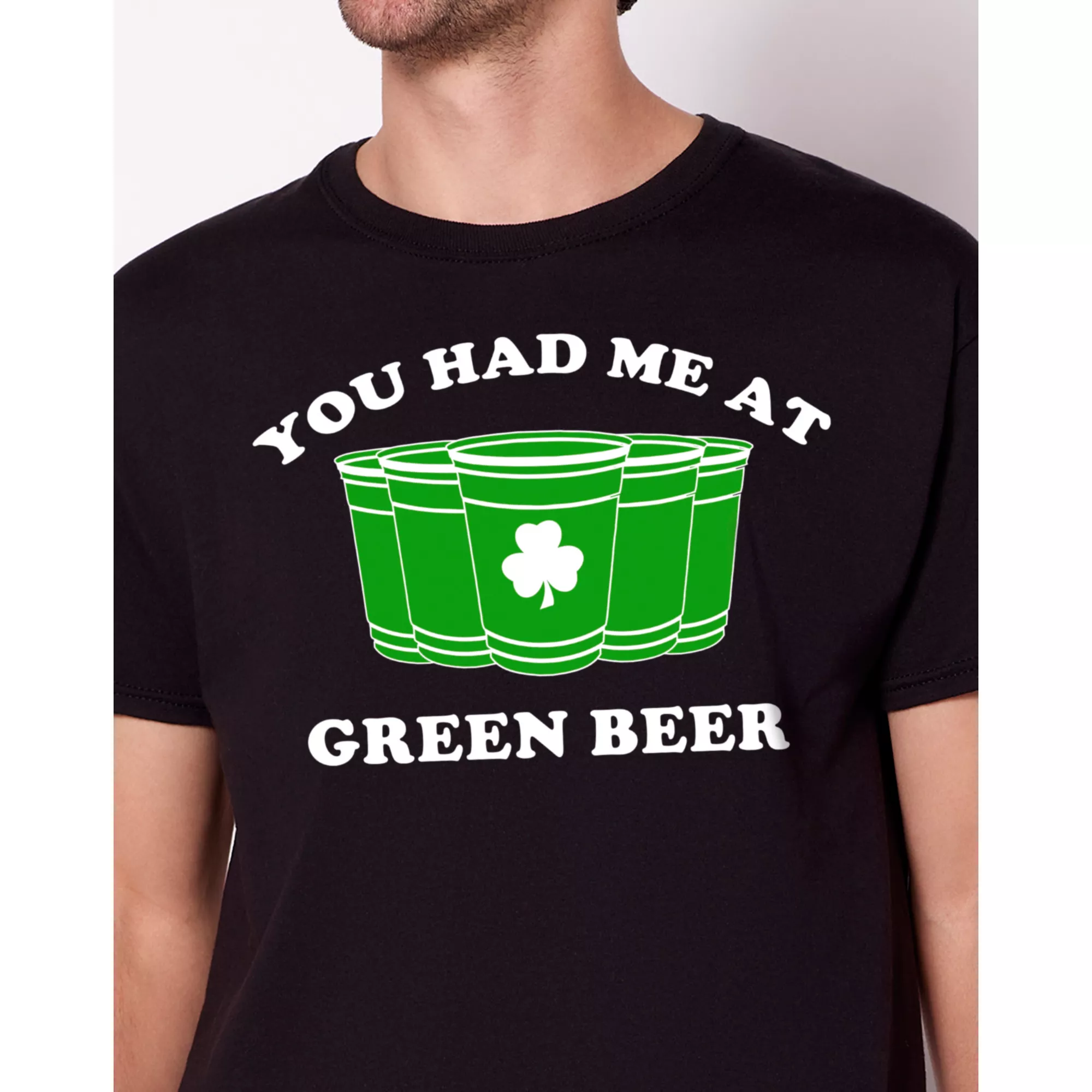 You Had Me at Green Beer T Shirt at Spencer's