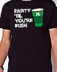 Party 'Til You're Irish T Shirt