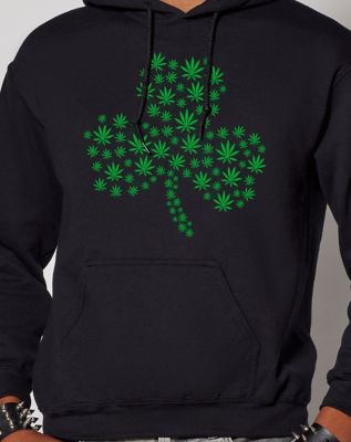 Clover Weed Leaf Hoodie