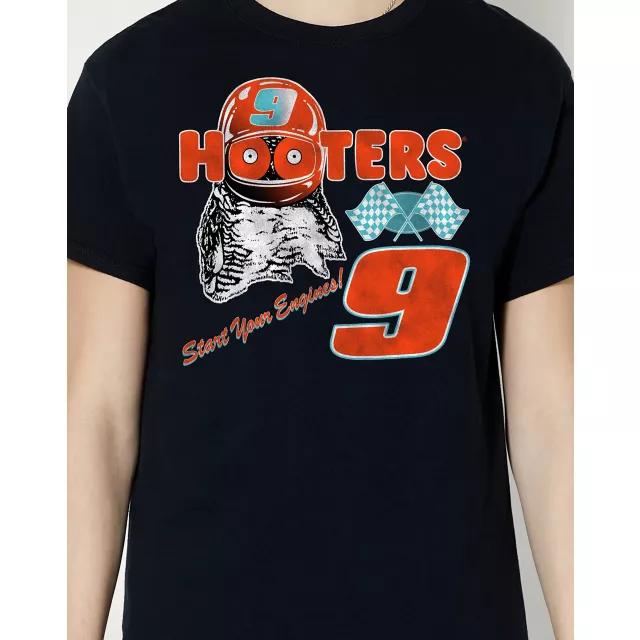 Start Your Engines T Shirt - Hooters at Spencer's