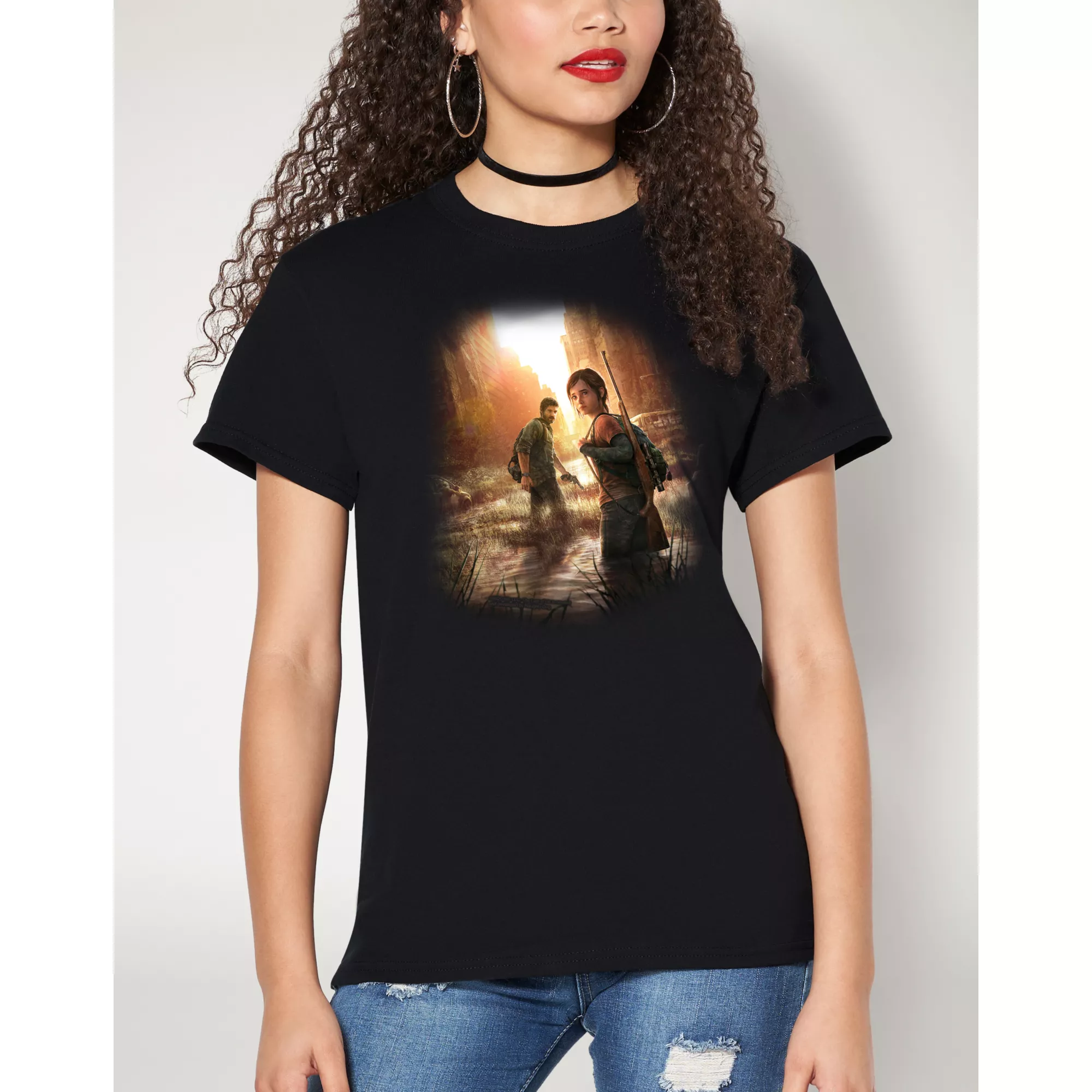Ellie and Joel T Shirt - The Last of Us at Spencer's