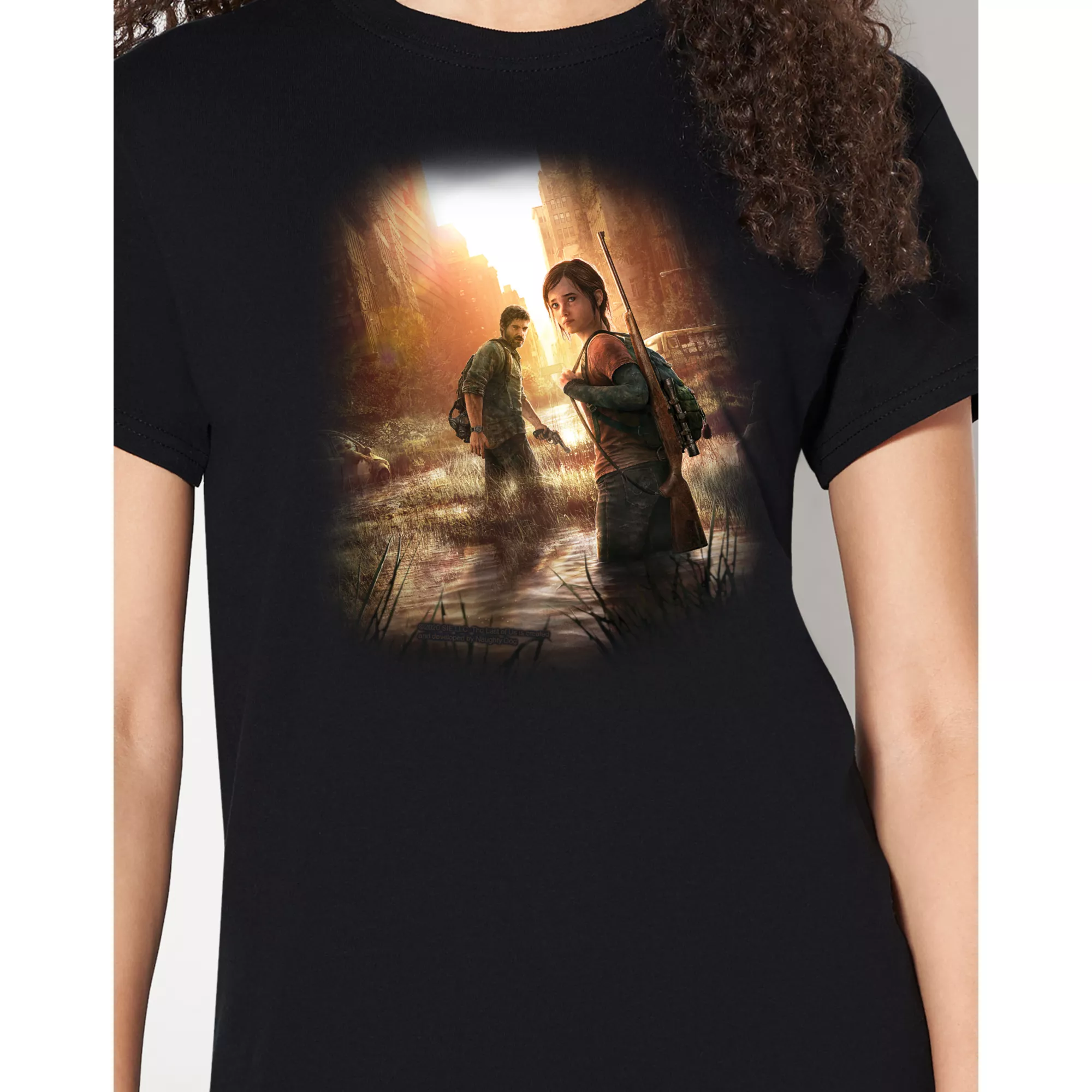 Ellie and Joel T Shirt - The Last of Us at Spencer's