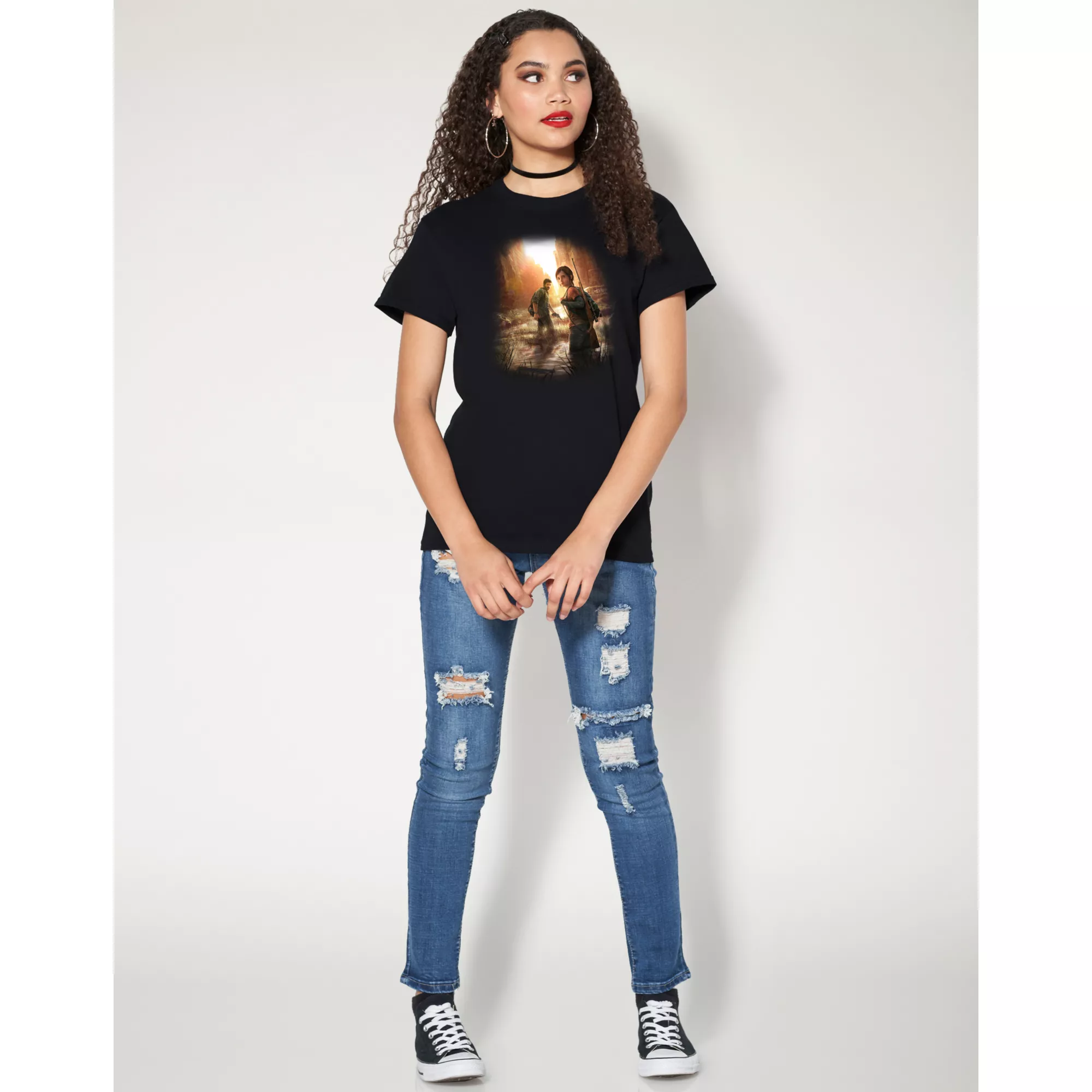 Ellie and Joel T Shirt - The Last of Us at Spencer's