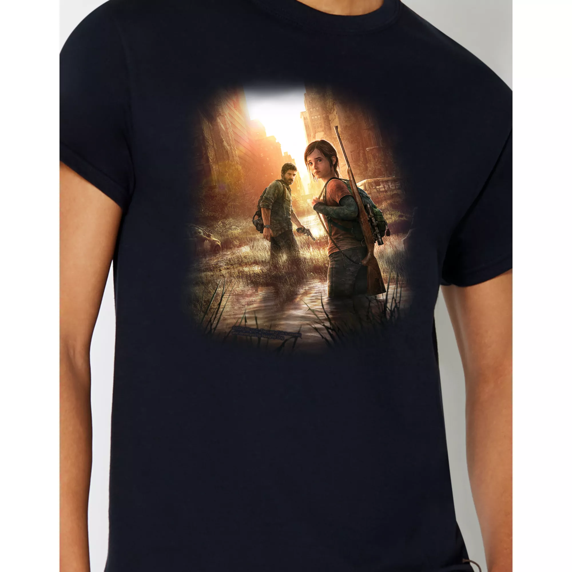 Ellie and Joel T Shirt - The Last of Us at Spencer's