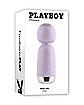Playboy Pleasure 10-Function Rechargeable Waterproof Wand Massager - 5 Inch