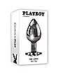 Playboy Pleasure Tux Large Butt Plug - 3.9 Inch